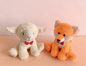 ของขวัญวันวาเลนไทน์ ตุ๊กตาสั่งทำพิเศษ ตุ๊กตาสัตว์น่ารักเหมือนจริง ตุ๊กตาเฟเนคสุดน่ารัก ตุ๊กตาสุนัขจิ้งจอกแดงนุ่มนิ่ม - Product Image 6