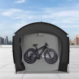 Tente de rangement pour vélos portable, imperméable, anti-UV, coupe-vent, en Oxford 210D et PVC enduit, pour 1 à 4 vélos, abri extérieur - Product Image 4