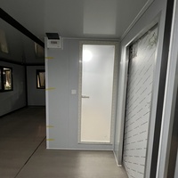 Nouveau design de maison conteneur créative idées de Cube C Box modulaire préfabriqué personnalisé pour forêt jardin extérieur solution de vie élégante