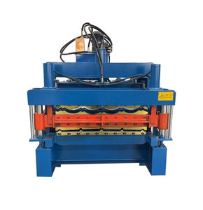Nouvelle machine de formage de tôles de toiture IBR en tuiles émaillées, machine de formage de rouleaux de toiture trapézoïdale - Product Image 1