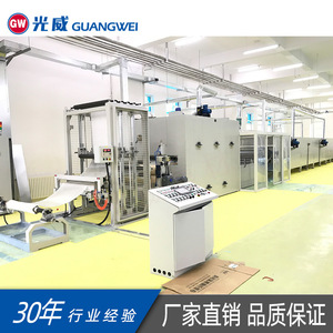 สายการผลิตพรีเพรกแบบใช้ตัวทำละลาย Guangwei วิธีเปียก อุปกรณ์เคลือบผ้าไม่ทอแบบอัตโนมัติ สำหรับการปรับสภาพพื้นผิว - Product Image 1