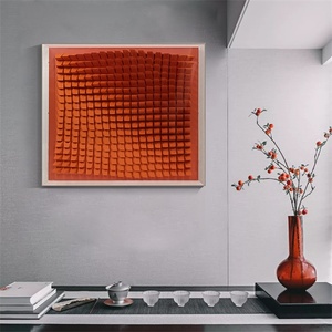 JZ Morden – cadre <span class=keywords><strong>acrylique</strong></span> décoratif pour la maison, mosaïque sculptée à la main en bois 3D, grandes peintures murales - Product Image 2