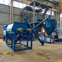 Prix usine Ligne de production de mortier sec compacte 5t/h 10t/h 20t/h Machine à coucher le mortier pour coulis et mortier de collage