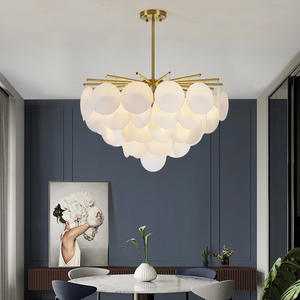 Venta al por mayor colgante de luz para dormitorio, sala de estar, Villa, diseño de moda, candelabro de cristal LED - Product Image 4