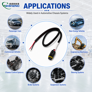 定制防水汽车底盘线束总成 OEM ODM 适用于汽车摩托车 PVC 绝缘电子产品 - Product Image 2