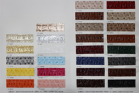 Tissu synthétique en cuir imitation crocodile, alligator, crocodile, personnalisé en gros
