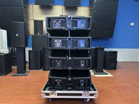 Sistema de Audio de Línea Activa de Neodimio HDL-30A de Fabricante de Equipo Original, 1100 Watts, para Iglesias y Salones de Bodas