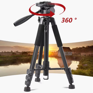 Mini projecteur Kinfuto GT-868 avec trépied léger et flexible en ABS + aluminium, <span class=keywords><strong>support</strong></span> réglable pour caméra vidéo et téléphone - Product Image 6