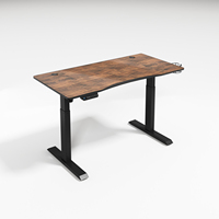 Multiprise ergonomique moderne monobloc à fixation sur bureau, 40x24, pour bureau électrique réglable en hauteur avec câble