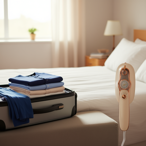 Vaporizador de Ropa Portátil Plegable de 1200W con Pantalla de Temperatura, Eliminador de Arrugas para Ropa de Viaje, Tanque de Agua de 120ml - Product Image 2