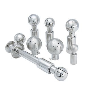 Aohoy สเปรย์แบบหมุนสแตนเลส304 316L, ลูกหนีบ sm/ 3A/DIN รุ่น3/4 "-2" สำหรับทำความสะอาดรูยึด - Product Image 5