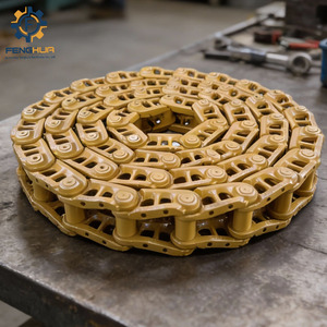 Undercarriage Spare Parts Chains <strong>Link</strong> Excavator <strong>Track</strong> <strong>Links</strong> <strong>Track</strong> Shoes Bulldozer <strong>Track</strong> Chain E70B E110 E120B E215 E235 E307 - Product Image 4