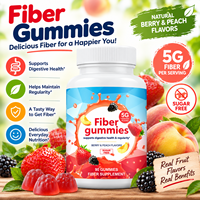 Gummies de fibres prébiotiques sans sucre en gros pour la santé intestinale et le soutien digestif – Complément alimentaire OEM Marque Privée