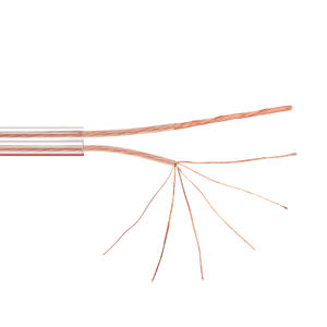 Câble audio RCA OFC transparent 22AWG à paires torsadées, gaine PVC, pour système audio HIFI, cinéma maison, voiture, enroulé en <span class=keywords><strong>bobine</strong></span> - Product Image 3