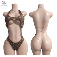 Tenues de strip-teaseuse sexy de luxe personnalisées avec de gros strass ELITES SS30, vente en gros, vêtements de danse exotiques