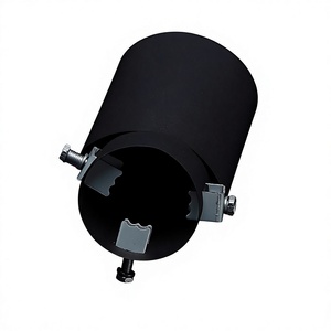 Punta de escape universal para coche, cubierta decorativa de silenciador de acero inoxidable, ajuste recto y curvo - Product Image 4