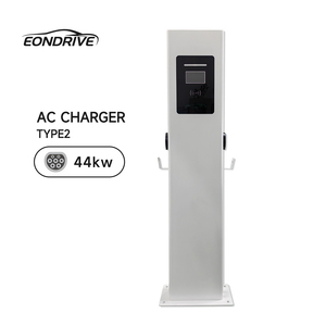Nouvelles stations de recharge pour véhicules électriques EONDRIVE OCPP1.6 AC 32A 44KW 400V à double pistolet, montées au sol, pour voitures électriques - Product Image 1