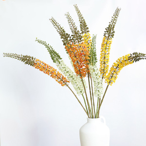 Fleur artificielle réaliste en vrac 2026, type Eremurus, tige de fleur de désert, faux lys queue-de-renard pour arrangement floral domestique - Product Image 1