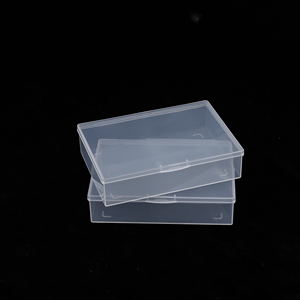 Đa mục đích trong suốt PP hộp nhựa, <span class=keywords><strong>container</strong></span> lưu trữ cho mỹ phẩm, đồ trang sức, thủ công, sinh thái thân thiện và tái sử dụng, nhà máy trực tiếp - Product Image 2