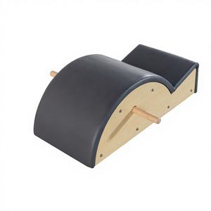Lit de massage professionnel de luxe en bois d'érable canadien pour la correction de la colonne vertébrale, type Pilates Spine Corrector Arc Barrel, pour studio de yoga - Product Image 4