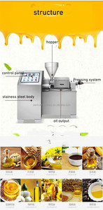Máquina Automática de Prensado de Aceite de Alto Rendimiento y Bajo Residuo para Cacahuetes, Soja, <span class=keywords><strong>Nueces</strong></span> y Semillas de Girasol - Product Image 6
