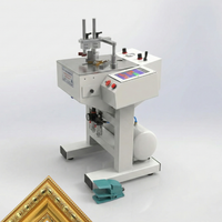 XKY 150mm Capacité lourde, agrafeuse pour cadres de tableaux en toile de grande taille, machine de jonction de cadres, 2.2KW Haute productivité NN600