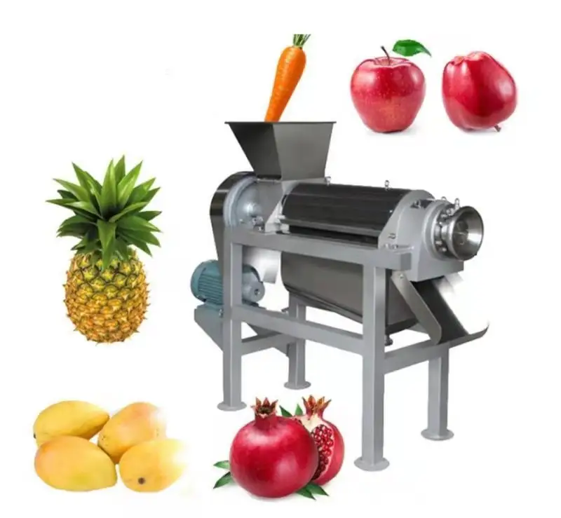 Best-selling Spiral Juicer\Automatic fruit juicer fruit juicer/commercial juicer/screw extruder apple orange squeezer