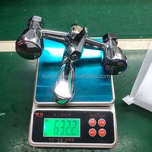 <span class=keywords><strong>Robinet</strong></span> de douche de bain en alliage de zinc poli du fabricant <span class=keywords><strong>professionnel</strong></span> <span class=keywords><strong>avec</strong></span> deux poignées pour une utilisation hôtelière sur le marché du Moyen-Orient - Product Image 6