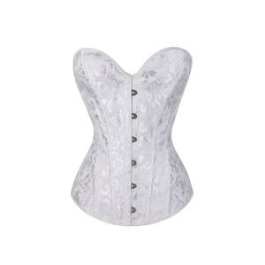 Cinoon — <span class=keywords><strong>Bustier</strong></span> Sexy Vintage, <span class=keywords><strong>Bustier</strong></span> <span class=keywords><strong>Court</strong></span> noir et blanc, Corset populaire pour femmes - Product Image 6