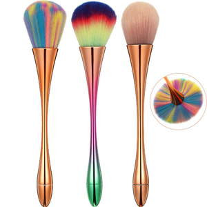 3 Pcs Large Powder Mineral <b>Brushes</b>,Soft Gold Fluffy Powder <b>Brush</b> Synthetic Face Makeup <b>Brush</b> Large <b>Round</b> Blush Dusting <b>Brush</b> - Product Image 1