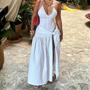 New Sexy Open Back Jumps uit Schlanker Schnür rock Damen 2-teiliges Set Sehe Fashion - Product Image 3