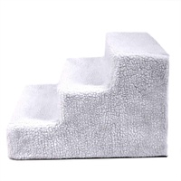 Escaliers pour chiens de petite taille, solides, antidérapants, rampe pour lit ou canapé d'extérieur, amovibles et lavables