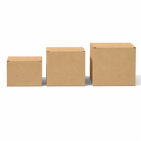 Boîte personnalisée en carton ondulé pour accessoires électroniques, sans colle, écologique, biodégradable, réutilisable, faible MOQ, logo personnalisé
