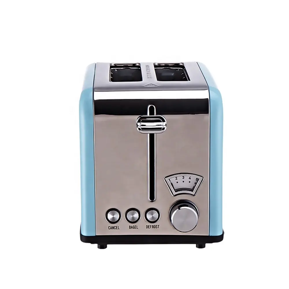 Автоматический выдвижной тостер smeg, кухонное приспособление, тостер из нержавеющей стали, Электрический тостер для хлеба