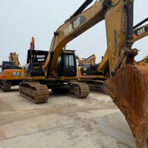 รถขุดตีนตะขาบมือสองยี่ห้อแคทเทอร์พิลลาร์จากสหรัฐอเมริกา รุ่น Cat 330d ระบบไฮดรอลิก รถขุดแคทเทอร์พิลลาร์ รุ่น 320d 315d 312d คุณภาพดี - Product Image 1
