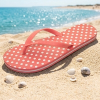 Tongs personnalisées avec logo, respirantes, antidérapantes, imperméables, en caoutchouc, légères, en PVC résistant, séchage rapide, pour l'été et le printemps