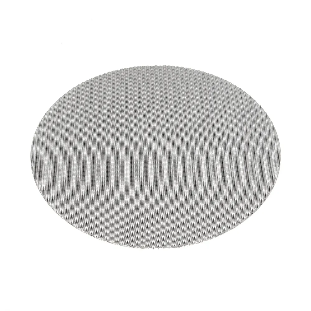 Ultra Fine Screen Mesh Dutch Weave Wire Net Stainless Steel Filter Mesh for Plastic Pelletizer Extruder