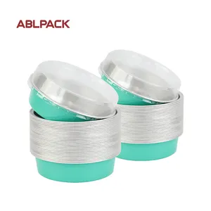 Ablpack Van Goede Kwaliteit Aluminium Voedselbak Aluminiumfolie Bakplaat Bakbeker Aluminiumfolie Containers