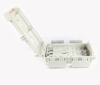 Boîtier de distribution de fibre optique FTTH 24 cœurs, boîte FAT, boîte optique intérieure/extérieure FTTX IP65 pour réseaux 4G WiFi