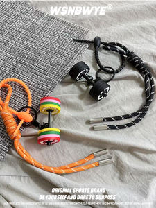 Anime DIY Fan Gym Rose Fitness carré Haltères Réglable UV Imprimé Haltérophilie Plaque en caoutchouc pour l'exercice et l'entraînement - Product Image 5