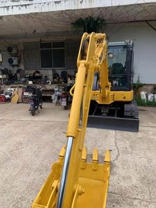 Excavatrice sur chenilles d'occasion certifiée CE EMC, 5 tonnes, mini-excavatrice Komatsu d'occasion, excavatrice PC55, moteur Komatsu - Product Image 6