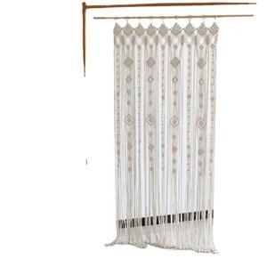 Tenda a mano ecologica in stile etnico in stile Art déco per la casa in corda di cotone intrecciata arazzo - Product Image 5