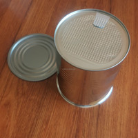 Fabriek Verkopen Metalen Verpakking Grote Lege Blikken Opslag Container Voedsel Blikjes Met Deksel Voor Vlees, Fruit, Groente, Rijst, Poedervormige Voedsel