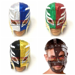 Máscaras <span class=keywords><strong>de</strong></span> Halloween <span class=keywords><strong>de</strong></span> Mick Foley, Terror, Máscara Completa para la Cabeza, Cosplay, Casco Aterrador, Disfraz, Accesorios para Disfraces, Juego, Fiesta Malvada, Máscara <span class=keywords><strong>de</strong></span> Lucha Libre - Product Image 1