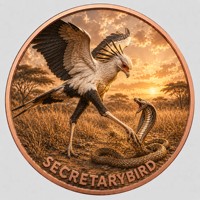 Pièce de monnaie en cuivre pur 999 de 1 oz, Série Animaux de la Savane Africaine : Domination de la Prairie, Édition UV en relief coloré, Pièce de monnaie en cuivre