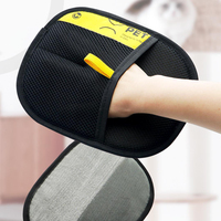 Gants de nettoyage bidirectionnels anti-statiques pour la poussière et les poils, outil magique domestique pour canapé, vêtements et poils d'animaux, rouleau anti-peluches