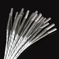Pièces d'imprimante 3D 3DSWAY, cartouche chauffante en céramique 6*20mm 1M/2M, tube chauffant 12V 24V 50W pour kit E3D V6 Hotend J-head