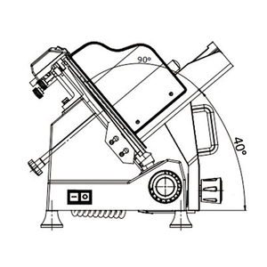 Zica Nueva Rebanadora <span class=keywords><strong>de</strong></span> Carne Comercial <span class=keywords><strong>de</strong></span> Grado Restaurante, Ajustable, Eléctrica, con Cuchilla <span class=keywords><strong>de</strong></span> Acero Inoxidable <span class=keywords><strong>de</strong></span> 10 Pulgadas, Semiautomática para Queso y Jamón - Product Image 6