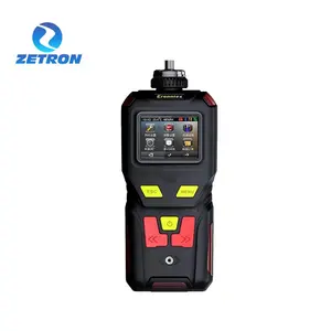 Zetron MS400 portátil 4 en 1 Detector de fugas de gas múltiple IR Combustible Catalítico PID Sensor Metano CO O2 H2 H2S NH3 CO2 Gas