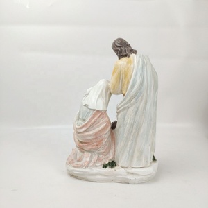 Resina natività set religioso del bambino <span class=keywords><strong>Gesù</strong></span> <span class=keywords><strong>e</strong></span> <span class=keywords><strong>Maria</strong></span> statue - Product Image 4
